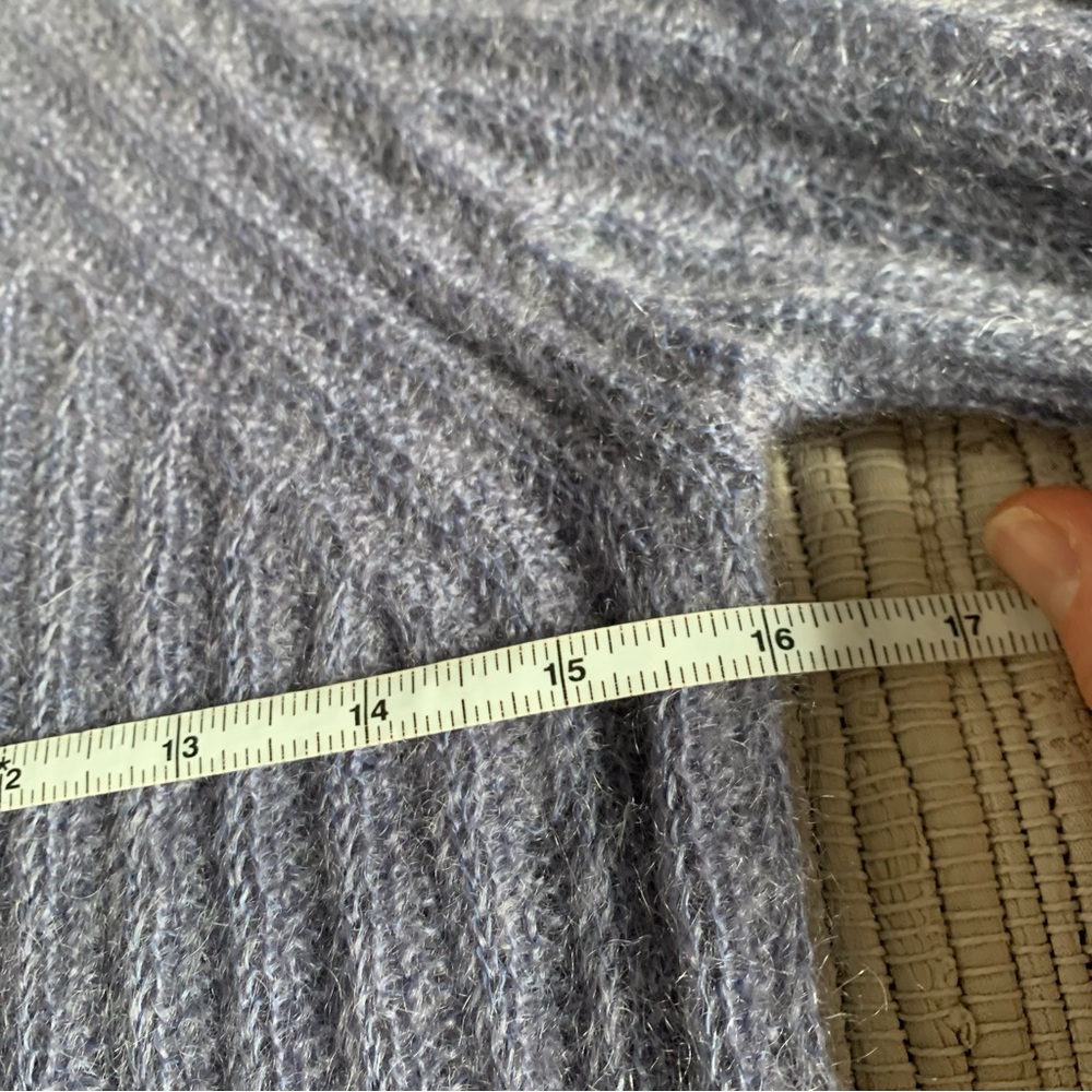 Vintage sweater Mohair Purple banana republic - Picture 7 of 8